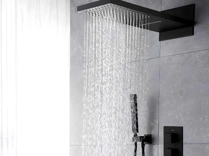 rainfall shower head