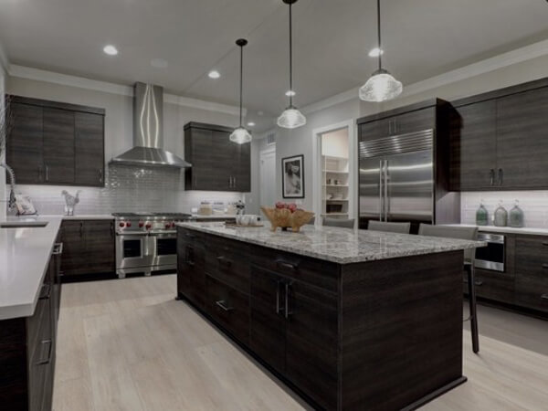 kitchen flooring installation