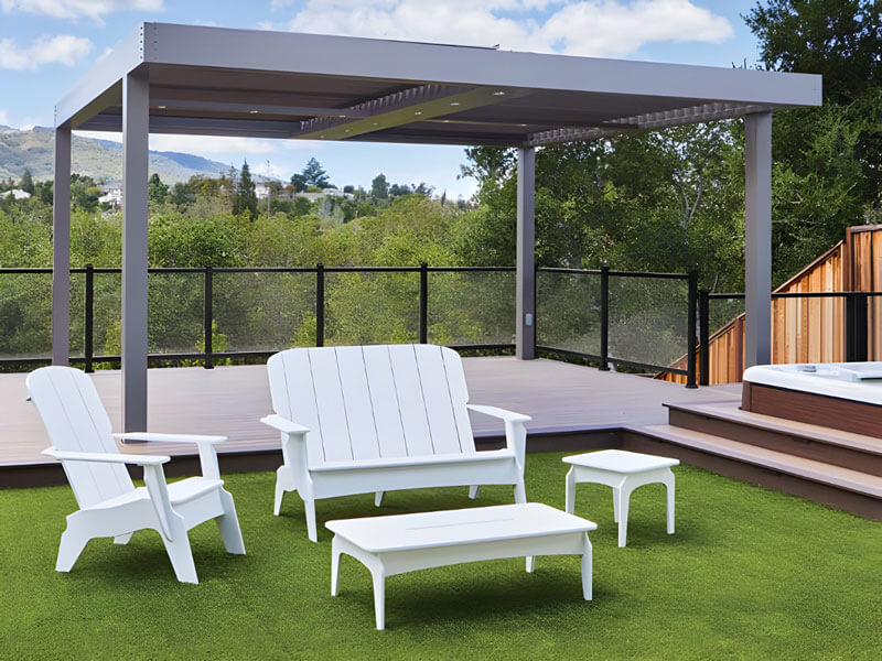 backyard pergola