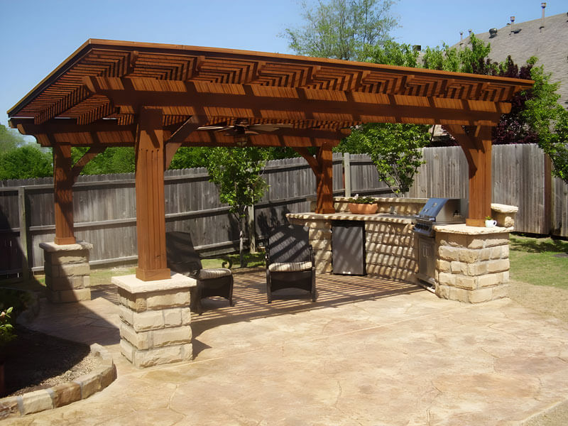 custom pergola construction